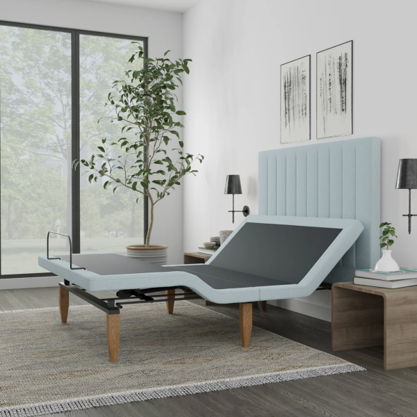 Alex Adjustable Base with Headboard - SBKD2HA