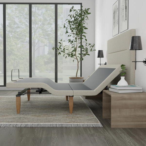 Taylor Adjustable Base with Headboard - BNSBKD2HT