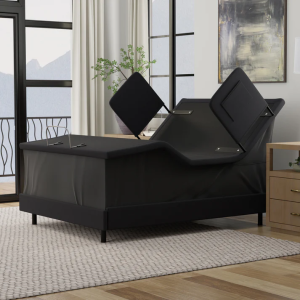 e8 High-Low Lift & Tilt Adjustable Bed Base with Massage, Under-Bed Lights & USB Ports