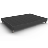 Express Mattress Foundation with 6" Grey Wood-Style Legs (model UFG) - photo 2