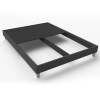 Express Mattress Foundation with 6" Grey Wood-Style Legs (model UFG) - photo 4