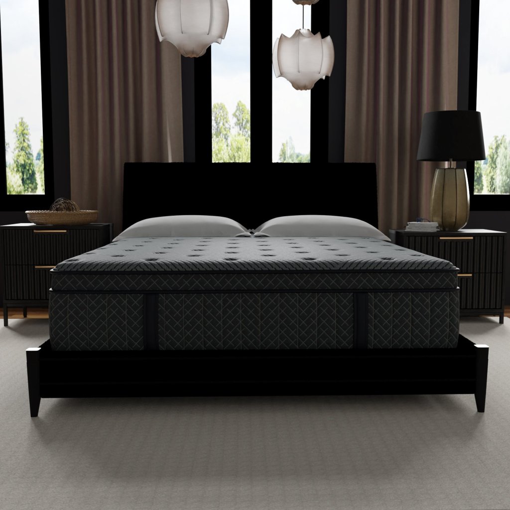 14" Allureluxe Classic Cooling Hybrid Mattress with Lumi Bands - Plush