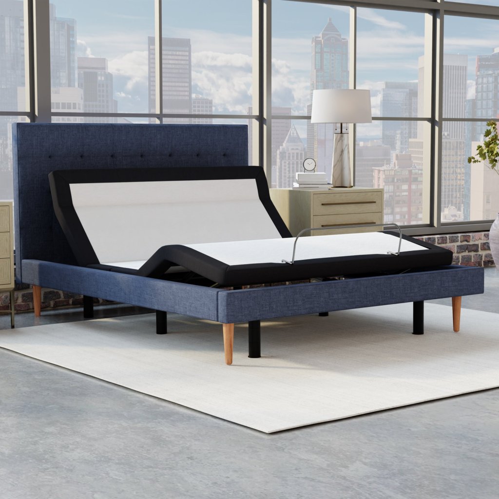 SBKDT2 Adjustable Bed Base with Pillow Tilt, Massage, Night Light & USB Ports