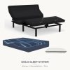Gold Sleep System package with SBKDL2 lumbar adjustable base, 12-inch ActiveAlign mattress and Copper pillow - photo 1
